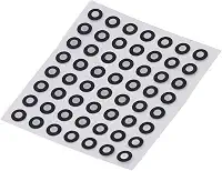 Yinhing Marcadores de Varredura 3D para Scanner 3D, Marcadores de Ponto de Referência, Ponto de Rastreamento 3D de ID de 3mm de 6 Mm de 3 Mm, para Rastreamento óptico e Varredura 3D, 10