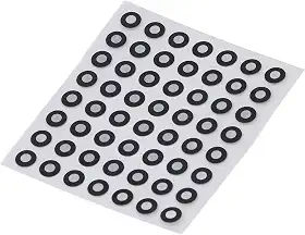 Yinhing Marcadores de Varredura 3D para Scanner 3D, Marcadores de Ponto de Referência, Ponto de Rastreamento 3D de ID de 3mm de 6 Mm de 3 Mm, para Rastreamento óptico e Varredura 3D, 10