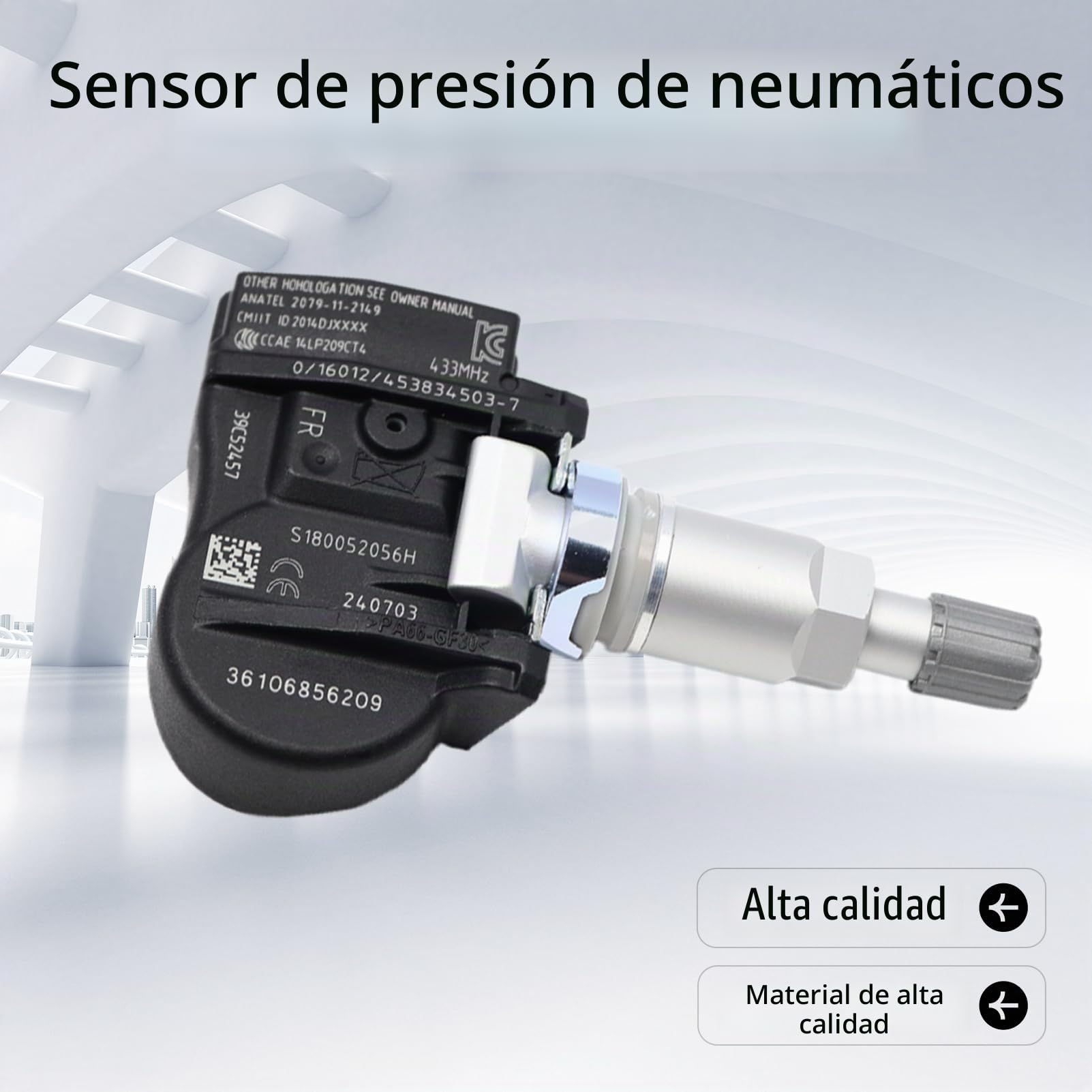 RDKS TPMS Sensor de presión de neumáticos 36106881890 para F20 F21 F22 F23 F30 F34 F36 F45 F46 F80 F87 36106856209