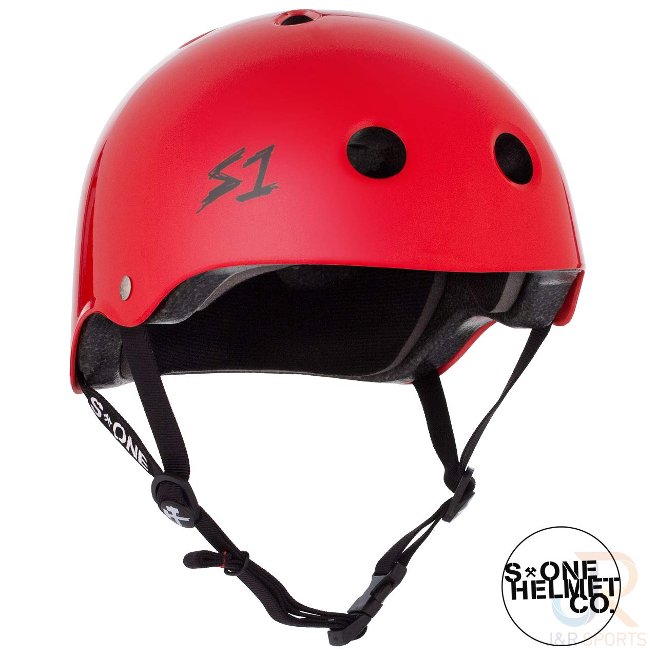 S1 Lifer Helmet - Multi-Impact & High-Impact Certified - Multiple Colours & Sizes (Red Gloss, X-Large 22.5" (57.2cm))