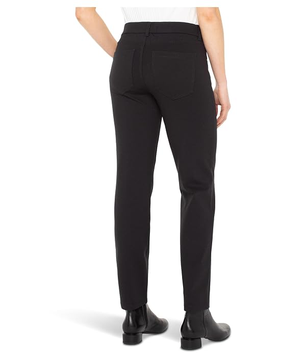 Liverpool Los Angeles Women's Gia Pull-On Glider Mid-Rise Slim Pant 29'' Inseam Black 6 by Liverpool - Used condition - Image 2