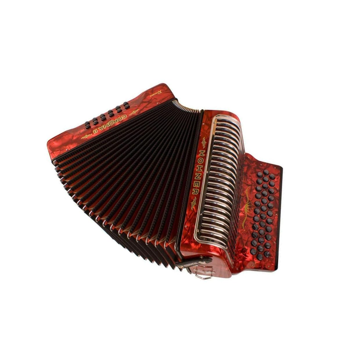 【coron】 Amazon.com: Hohner Corona Xtreme II 34 Pearloid, 31 Treble and 12