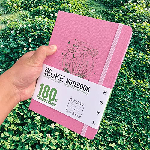 Carnet de notes anti-transpercement 180g BUKE avec reliure à plat - 3