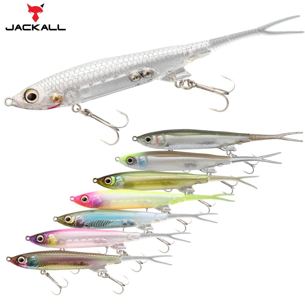 Amazon.com : JACKALL Nagisa 65SP SK Clear Magic Bait - Minnow Plug