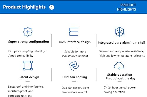 Miniatura 7 de R86S Puerto multineto de enrutamiento suave, Intel Mini Host N5105 N6005 8GB16GB32GB 10 Gigabit Puerto de fibra 2.5G Router (U4, gris)