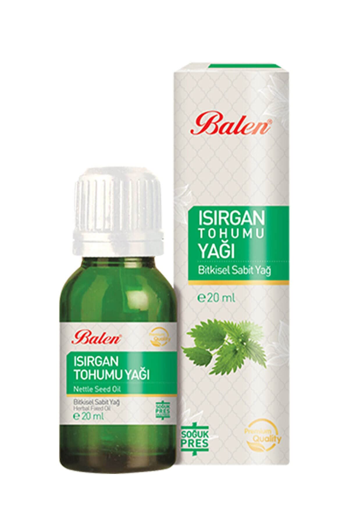 Balen Isırgan Tohumu Yağı (Soğuk Pres)