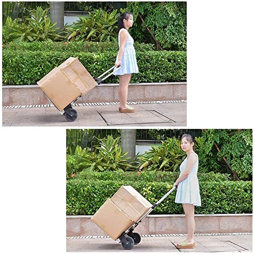 Carrinho de jardim de praia dobrável, carrinho de mão dobrável carrinho de bagagem carrinho de roda