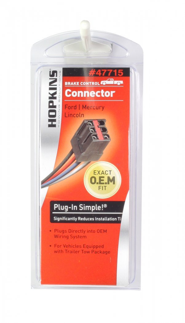 Hopkins 47715 Ford Plug-In Simple Brake Control Connector