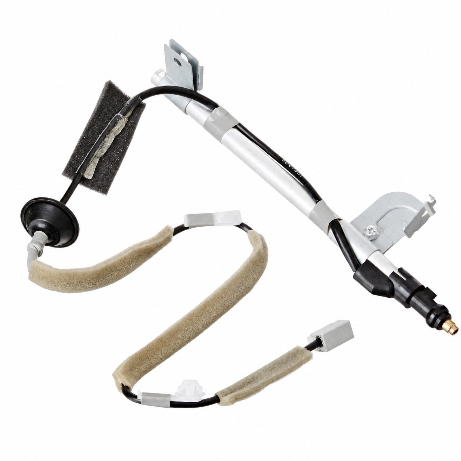 Accesorio Coche Fácil Instalación Antena con Cable Coaxial y Conectores Negro para Técnicos Automotrices, Reparación Automotriz