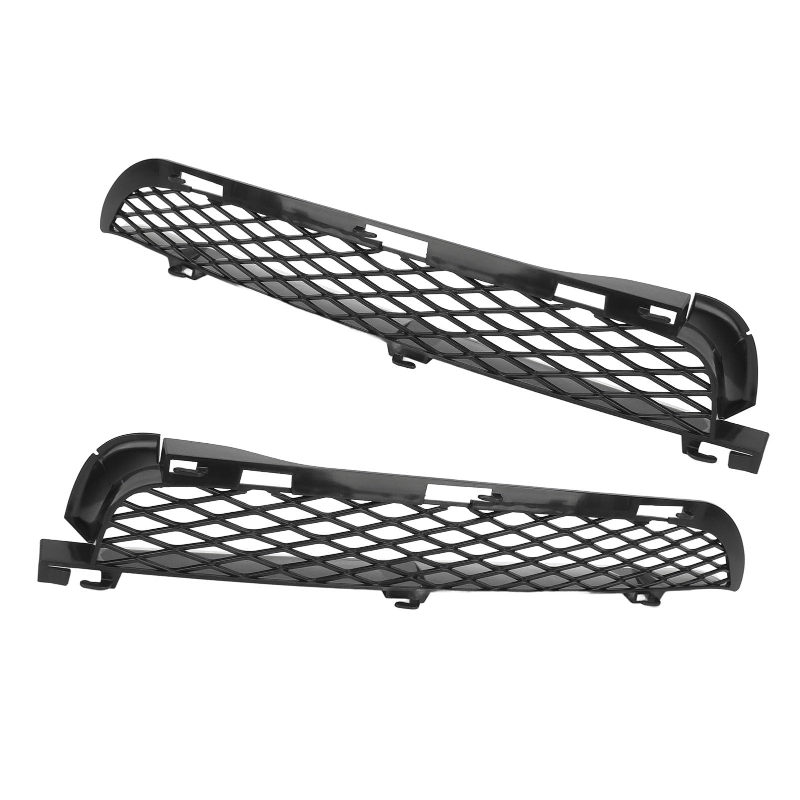 Yosoo Health Gear Rejilla de Malla para Parachoques Delantero, Cubierta Embellecedora Duradera, Diseño Elegante, Flujo de Aire Mejorado, Compatible con X5 E53 2003 a 2007