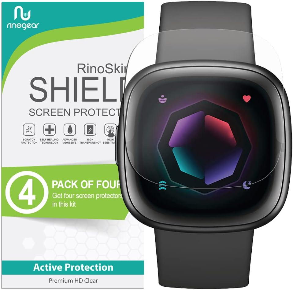 RinoGear [8Pack Screen Protector for Fitbit Charge 6