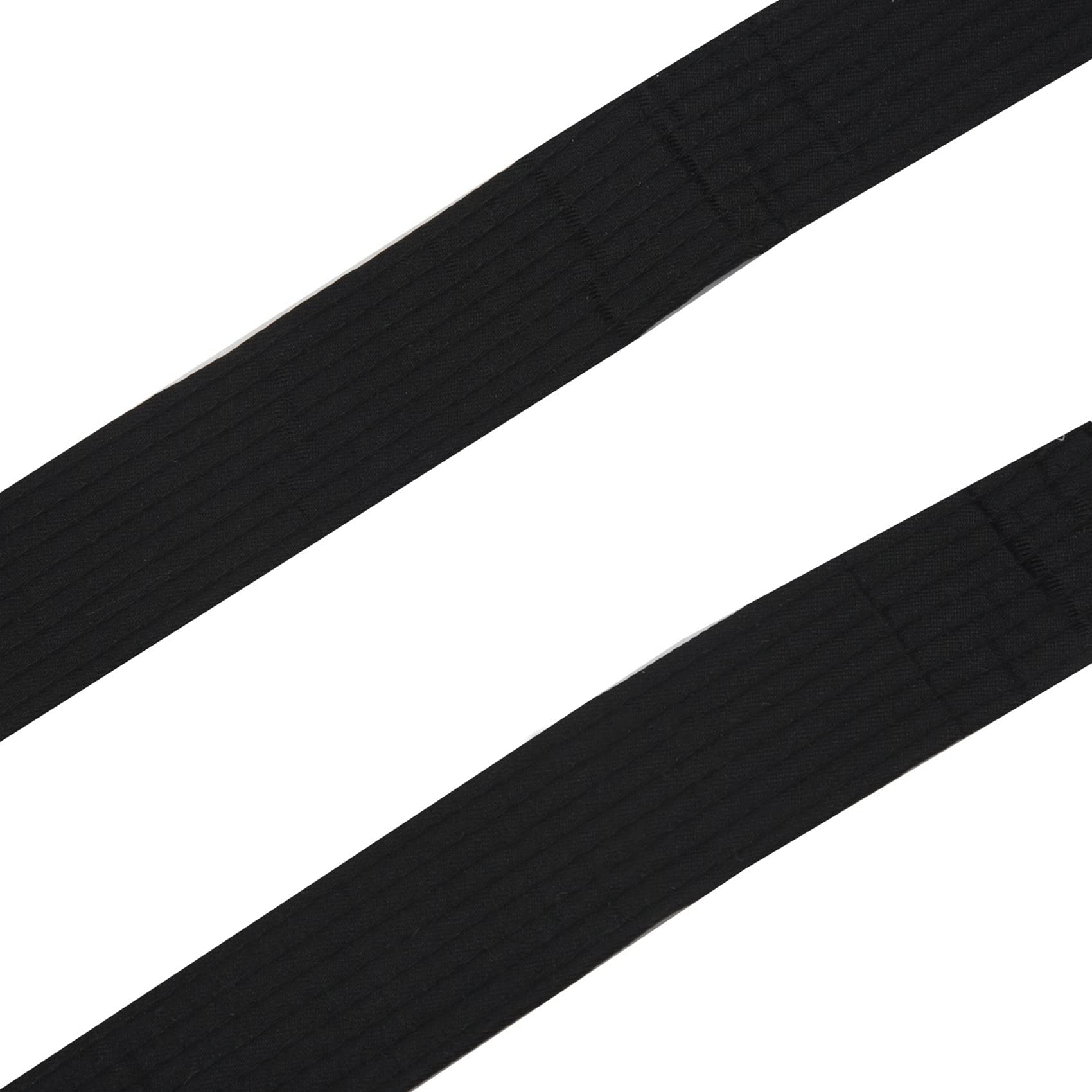 Lot de 3 ceintures souples pour arts martiaux TaeKwonDo Noir