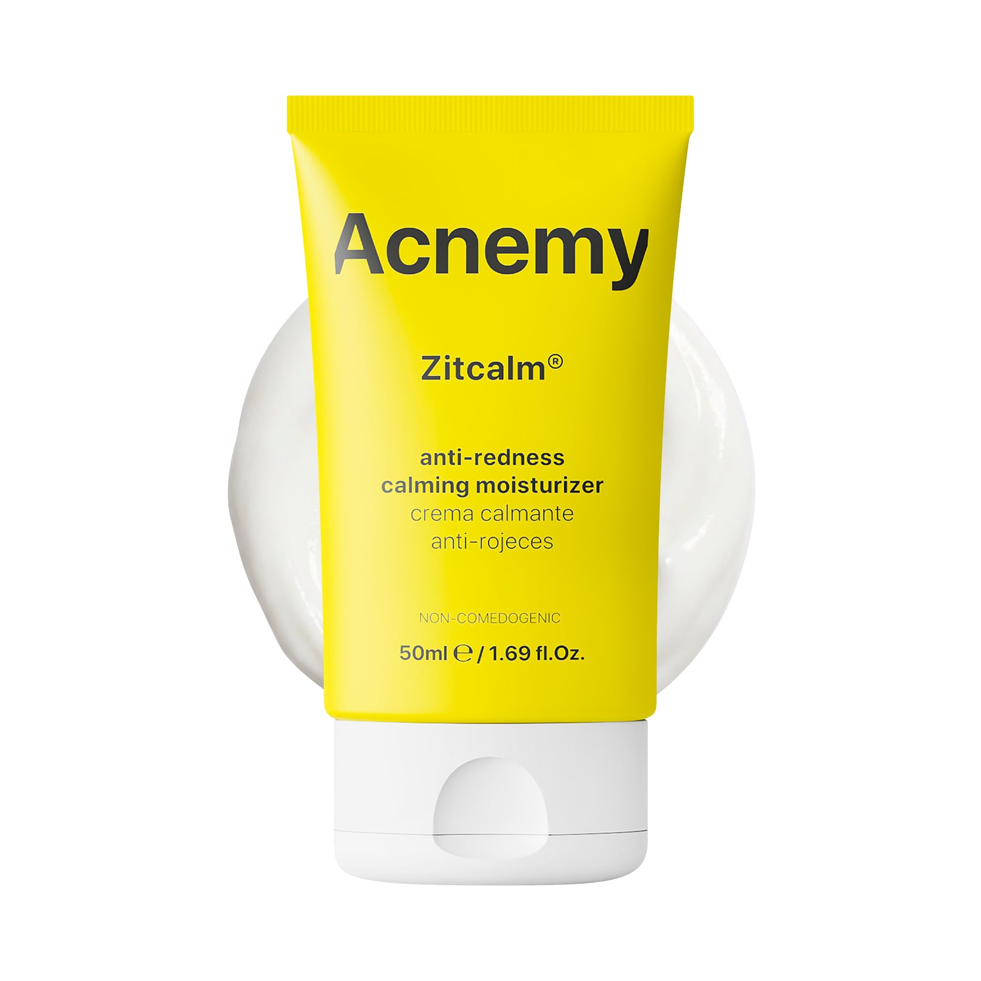 ACNEMY ZITCALM CREAM - Soothing Anti-Redness Cream, Oil-Free Repairing Moisturizer, 50 ml – Vitamin F, Bisabolol and Allantoin, Reduces Irritation and Restores the Skin Barrier
