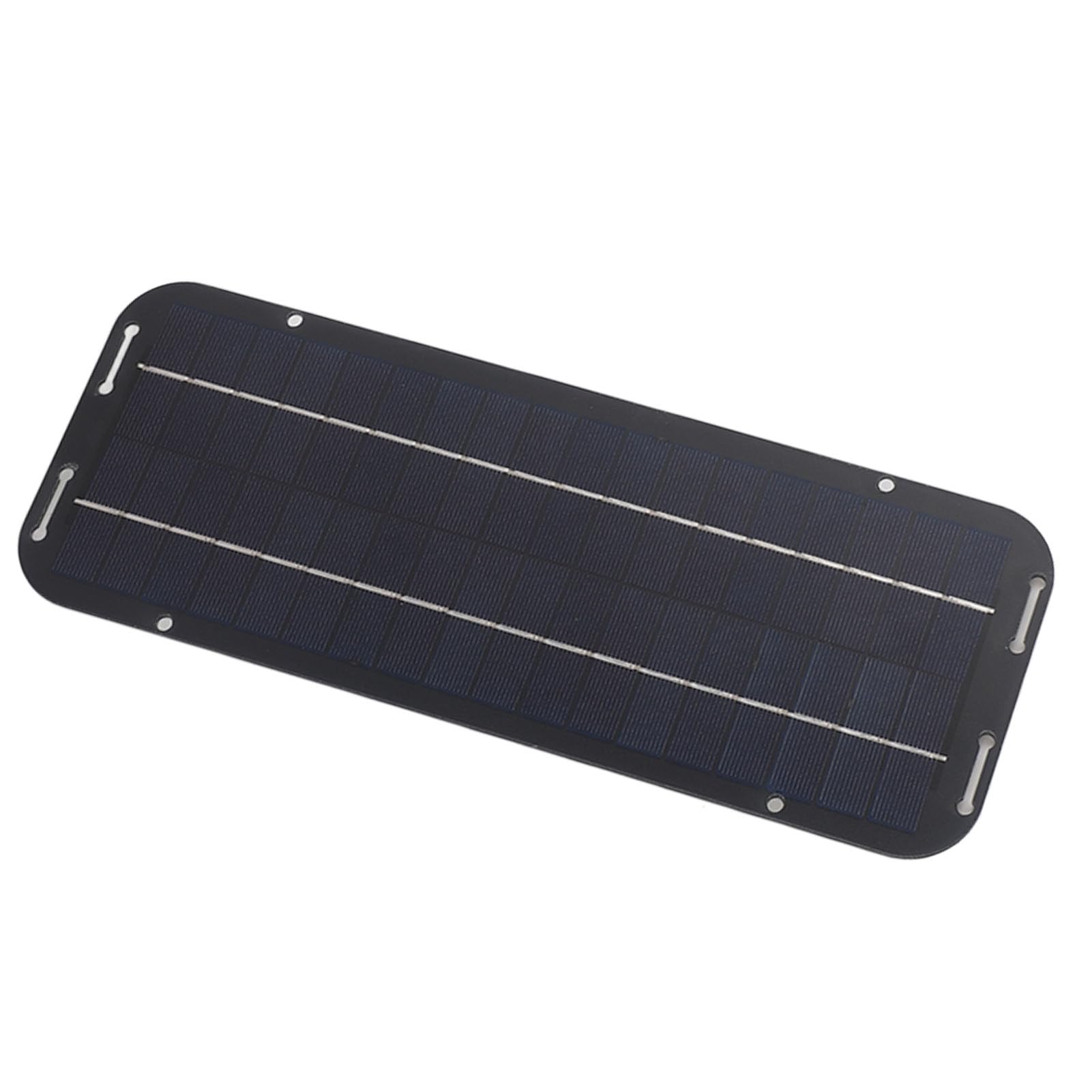 Solar Panel Charger, Polycrystalline Silicon Solar Panel Charger, Portable Solar Charger for Outdoor Camping Travel with DC5521 Output, Table Lamps