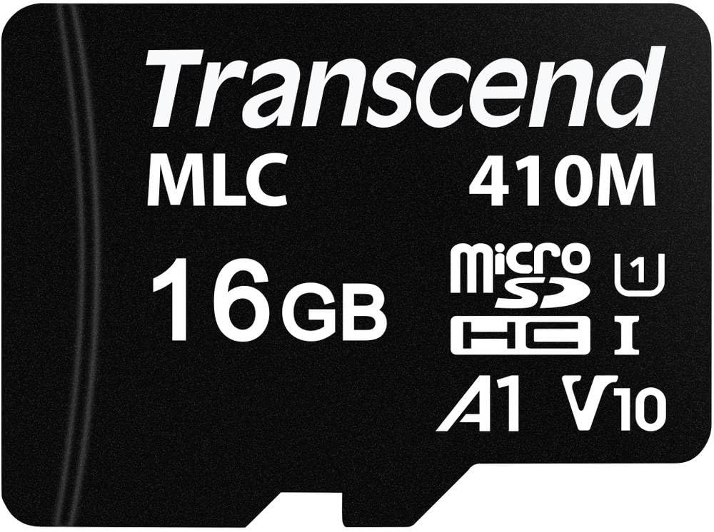 Transcend 410M memoria flash 16 GB MicroSDHC MLC Classe 10