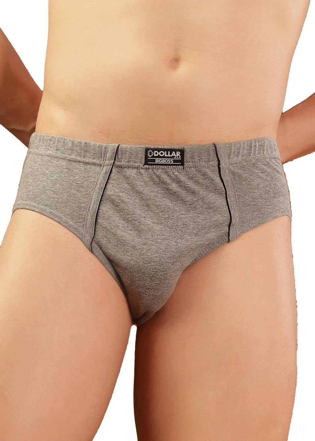 dollar bigboss Men's Solid Cotton Brief (Colour May Vary)-picture-55