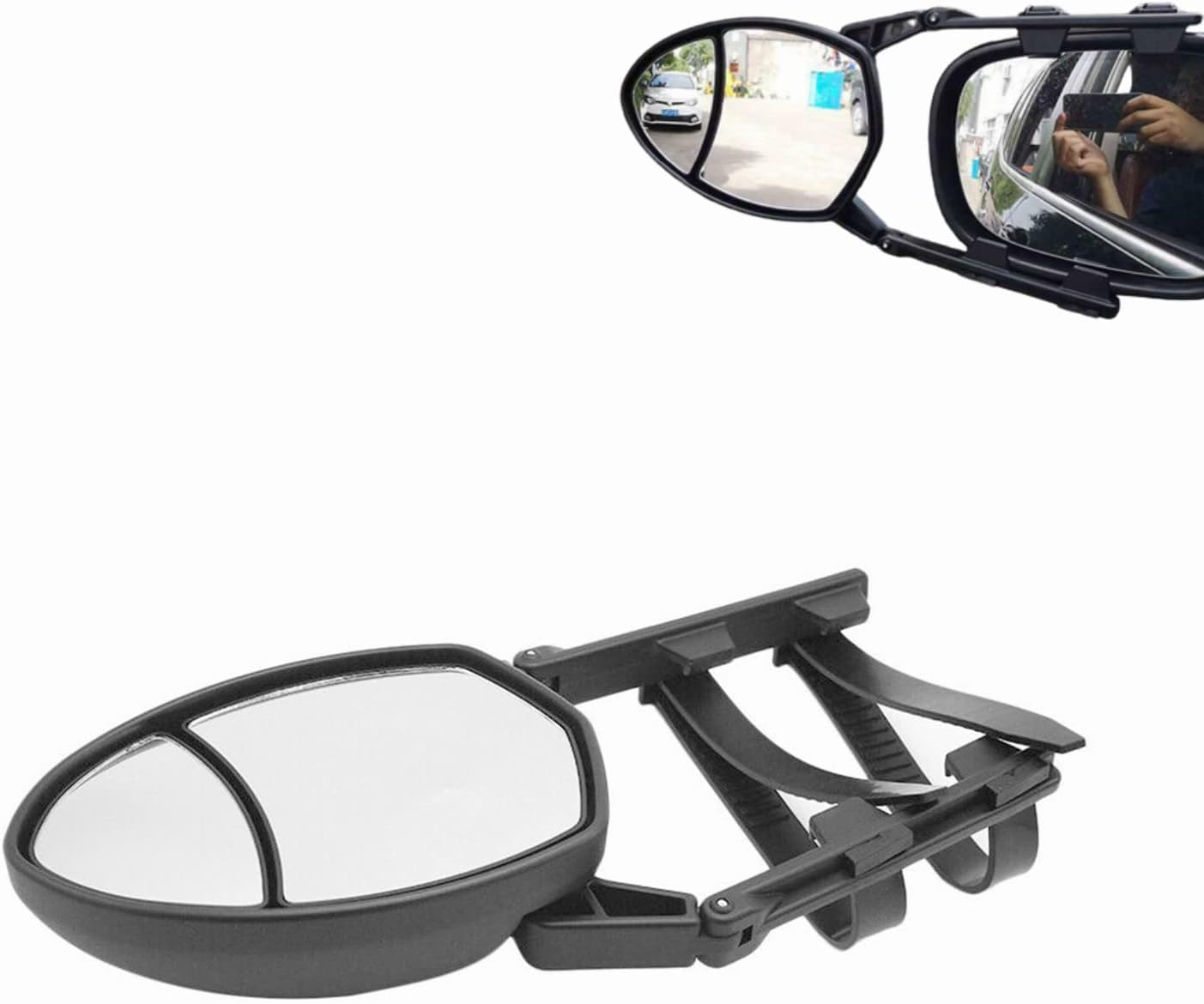 Jiakalamo Caravan Towing Mirrors,Adjustable Angle Caravan Wing Mirror