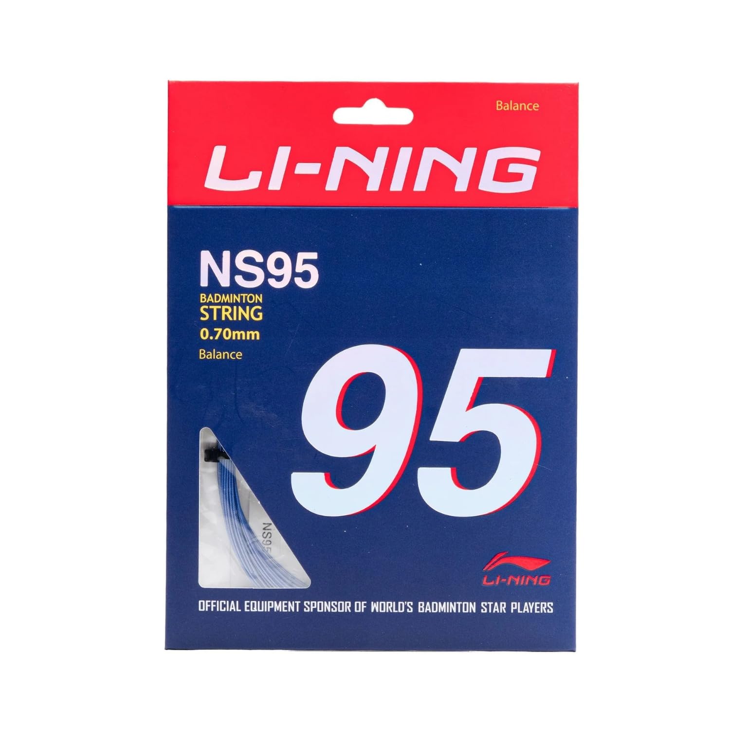 Li-Ning NS 95 Badminton String, 70mm (Blue)-picture-12