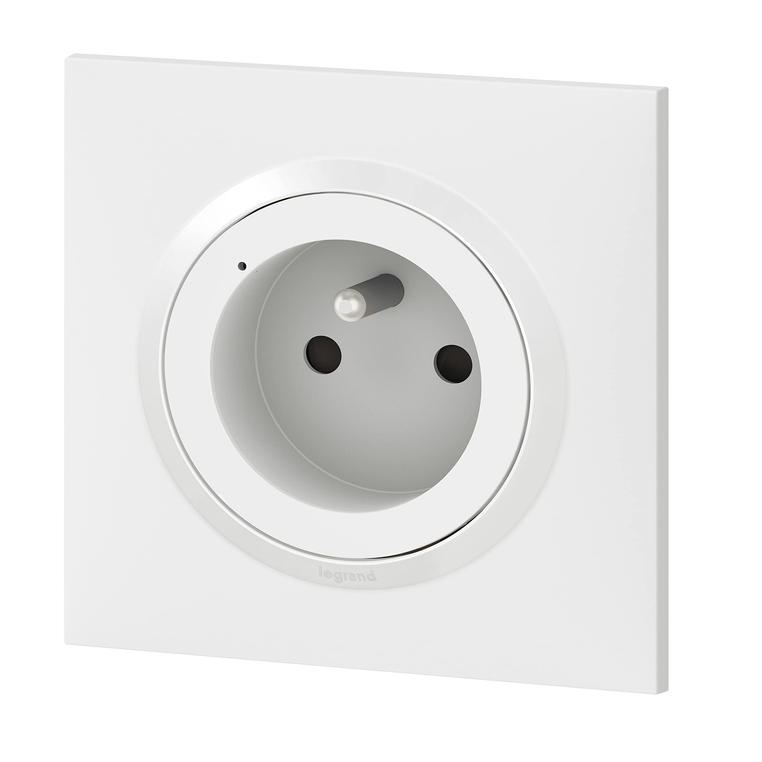 Legrand 199230 gniazdka, 3 sztuki, białe z Netatmo (funkcja pomiaru, śledzenie zużycia, wysyłanie powiadomień), 16 A, 3680 W