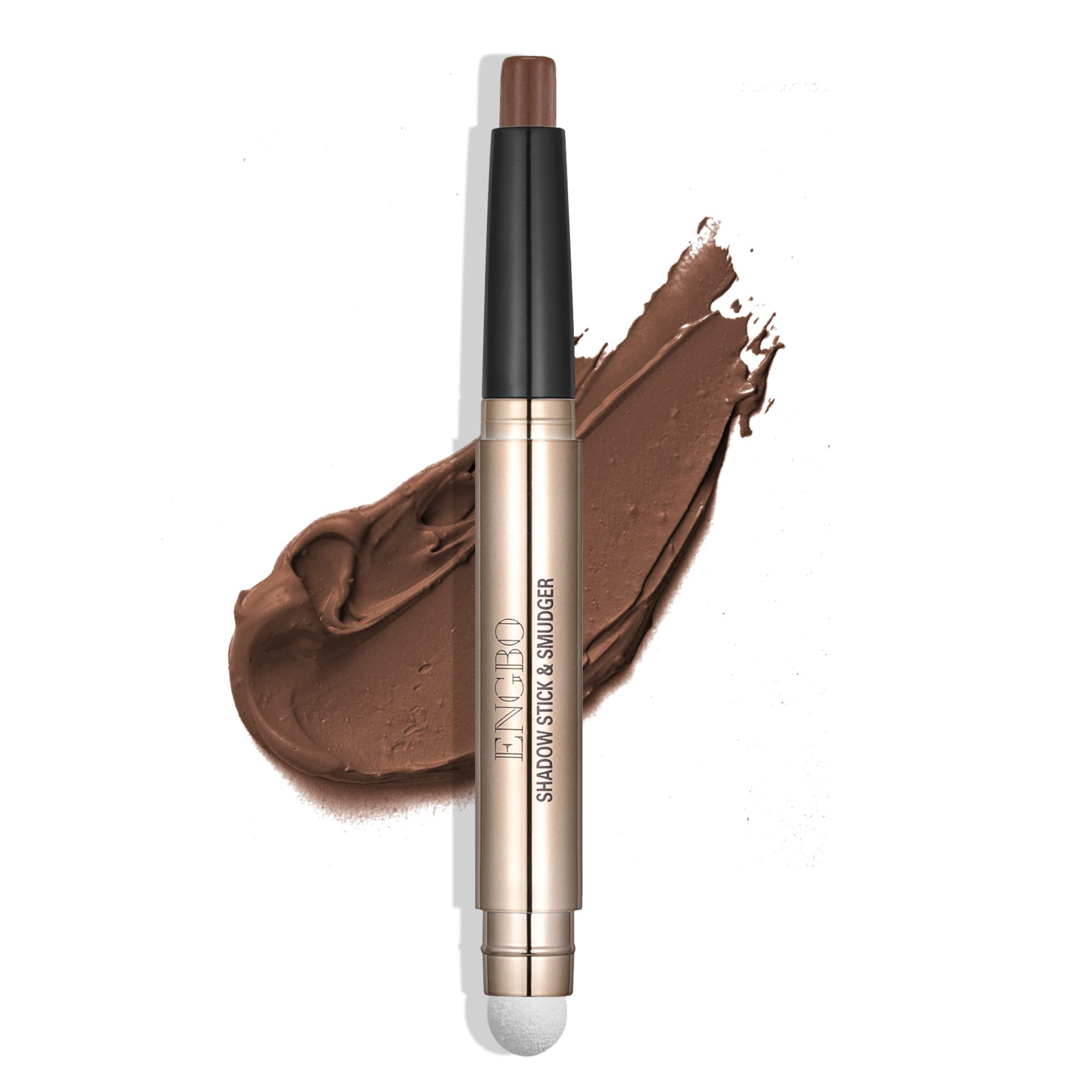 Eye Shadow Stick Makeup Cosmetics Eye Brightener Cream Eye Shadow Pencil Shimmer Eyeshadow Stick Set for Eye Makeup Christmas Birthday Gift for Women (Coffee Shimmer)