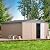 AECOJOY 12' x 12' Shed Metal, Outdoor Storage Sheds & Outdoor Storage 12' x 12' with Lockable Doors, Large Steel Yard Shed, Utility and Tool Storage for Garden, Backyard, Patio, Outside use in Grey