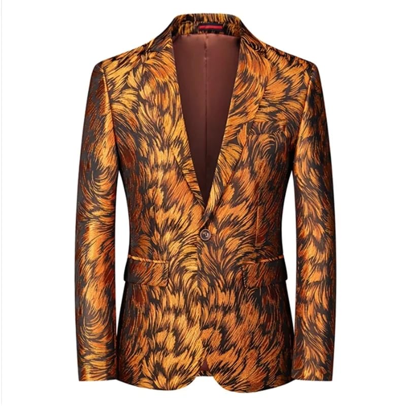 Men's Suit Wedding Party Dress Jacket Slim Fit Blazers3