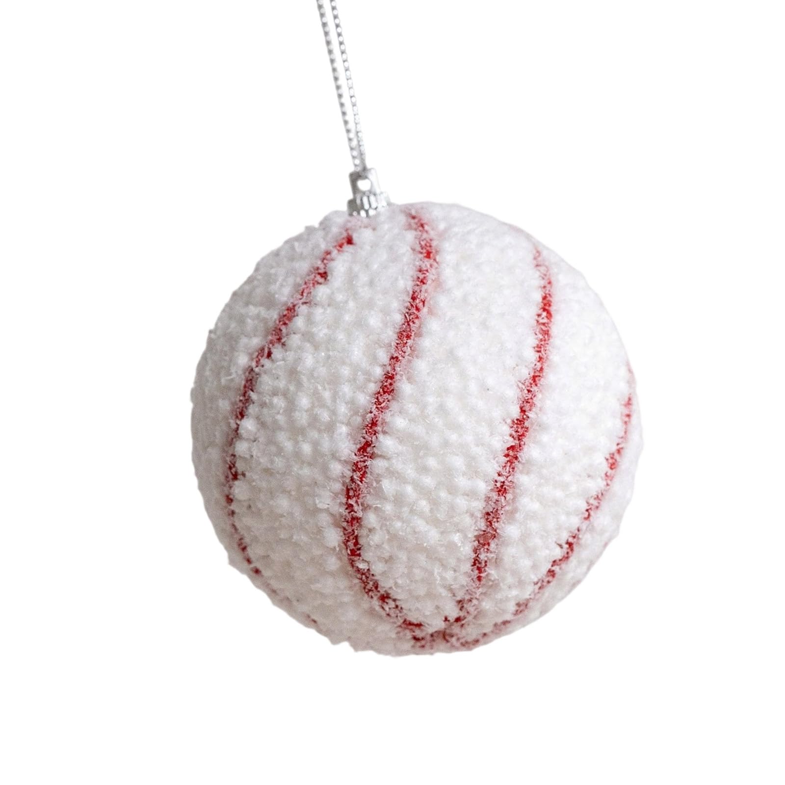 8cm Shatterproof Foam Decorative Baubles Ball Ornament Christmas Tree Decorations for Wreath Mantels Embellishments Foam Ballfoam Ornament Ball