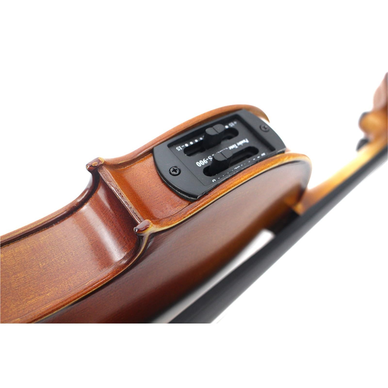 Set Para Principiante Violín El Instrumento De Violín Electrónico De Sonido Original 4/4 Almohadilla De Fibra De Carbono Con Un Violín Recolector