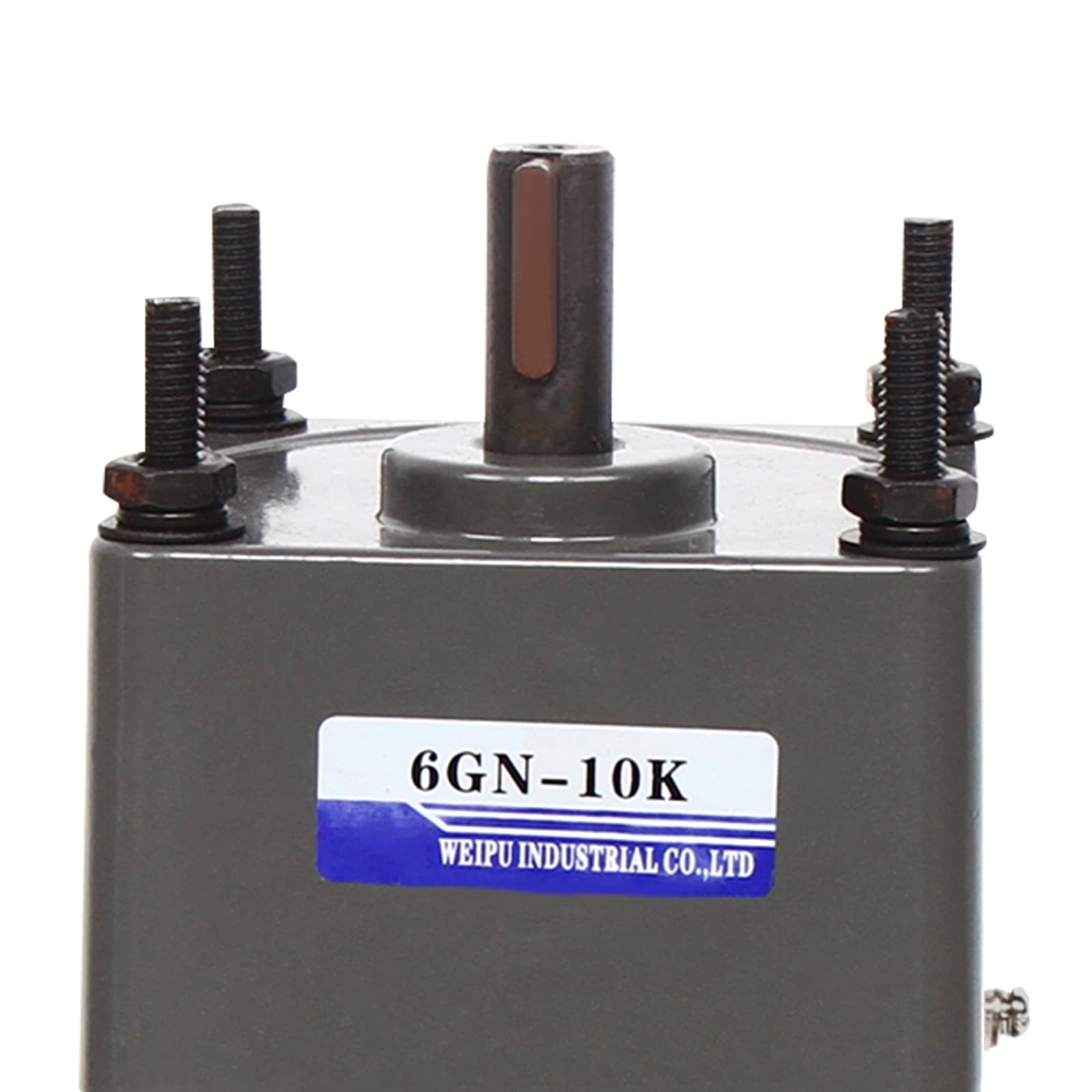Elektrischer Getriebemotor, 220V 250W 10K AC Gear Motor mit Drehzahlregler, Verzögerung Einstellbare Drehzahl, 40uF Kapazität,Geeignet für Verschiedene Industrien wie Verpackungs, Druck