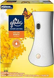 Glade Aromatizador de Ambiente Automático, Voo em Bonito, 1 Aparelho e 1 Refil 260ml
