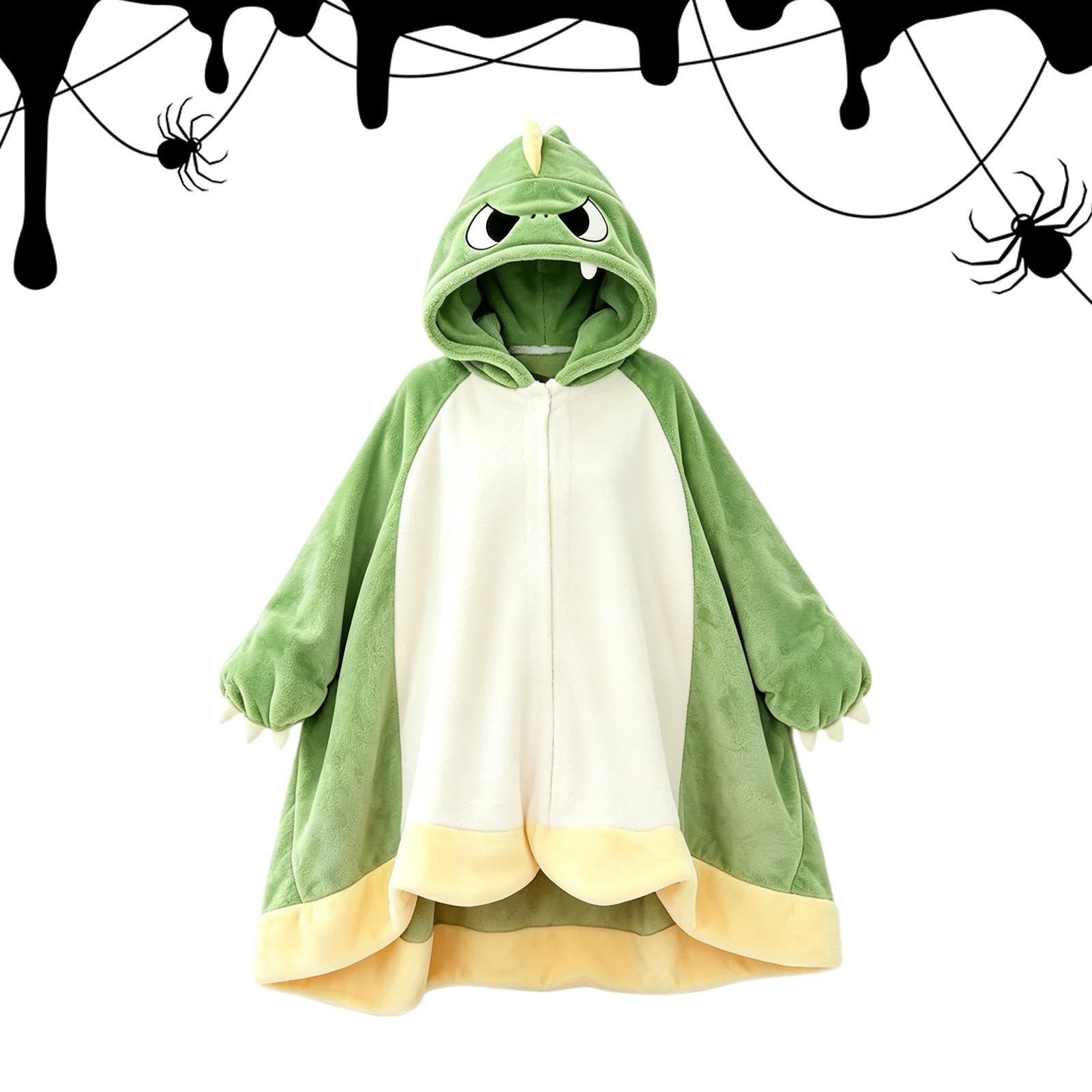 Manta Con Capucha Animal Para Adultos Halloween Chal Con Capucha