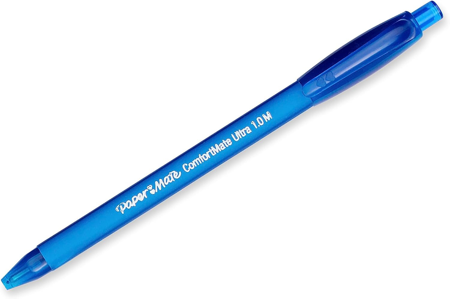 Paper Mate 6310187 ComfortMate Retractable Ballpoint Pens, Medium Point, Blue, 12 Count
