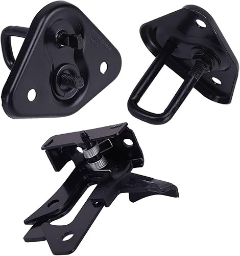 NFFGRXO 3PCS Compatible with GLS-Classd W201 W204 Hood Catch Latch Lock Kit BK0136060005