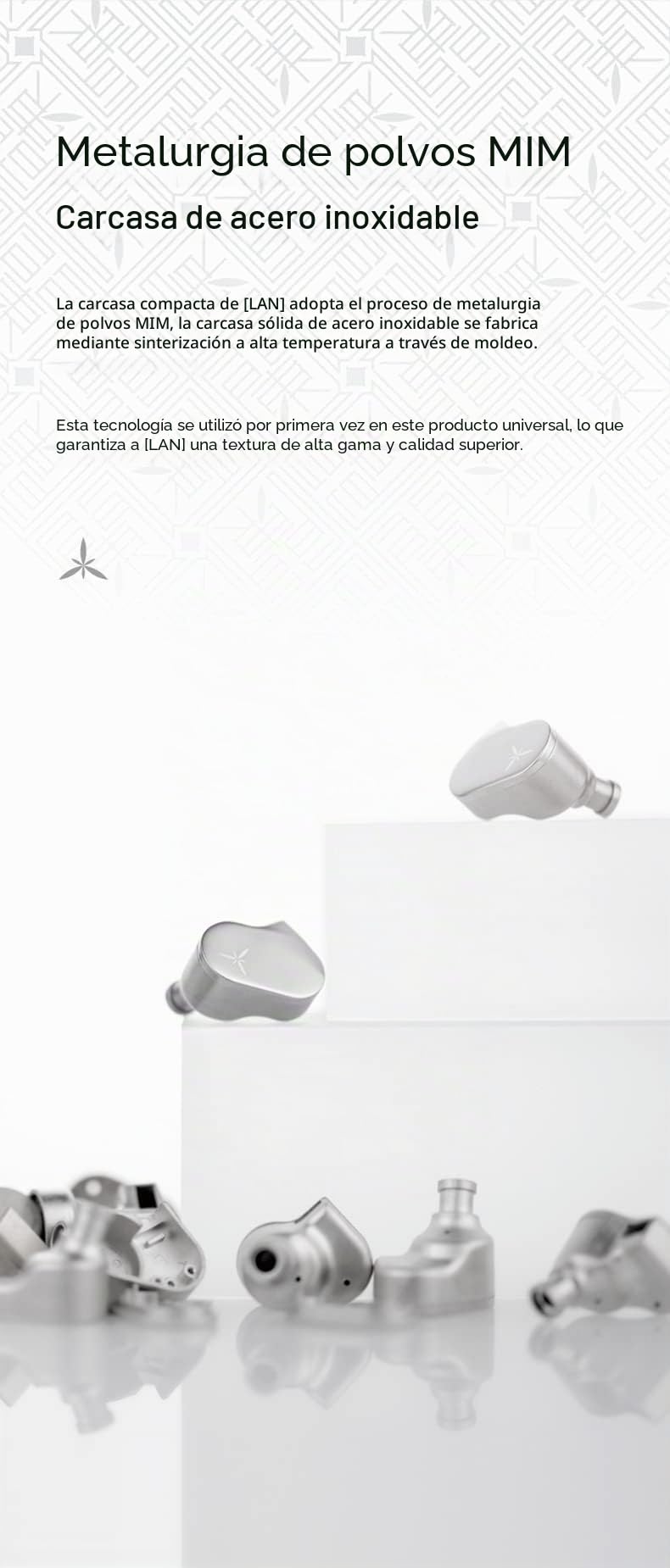 Moondrop LAN - Auriculares intraurales HiFi de alta reducción y baja distorsión con cable intercambiable