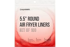 Chefman Disposable Air Fryer Liners: Ultimate Convenience for Crisp, Healthy Meals