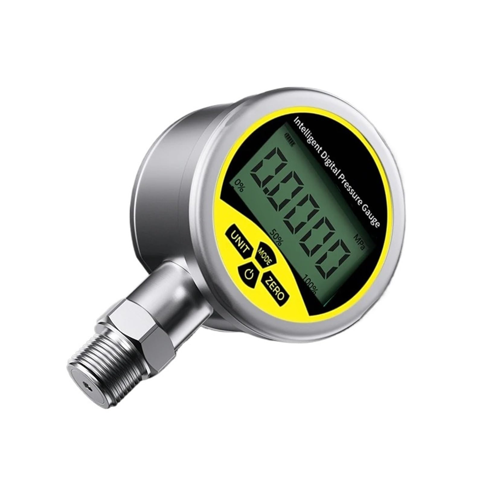 Digitales Druckmessgerät, 0,1% digitales Manometer, G1-2, 80 mm Zifferblatt, Druckmessgerät, 3 V, Druckmesser Druckmanometer(0-6Mpa)