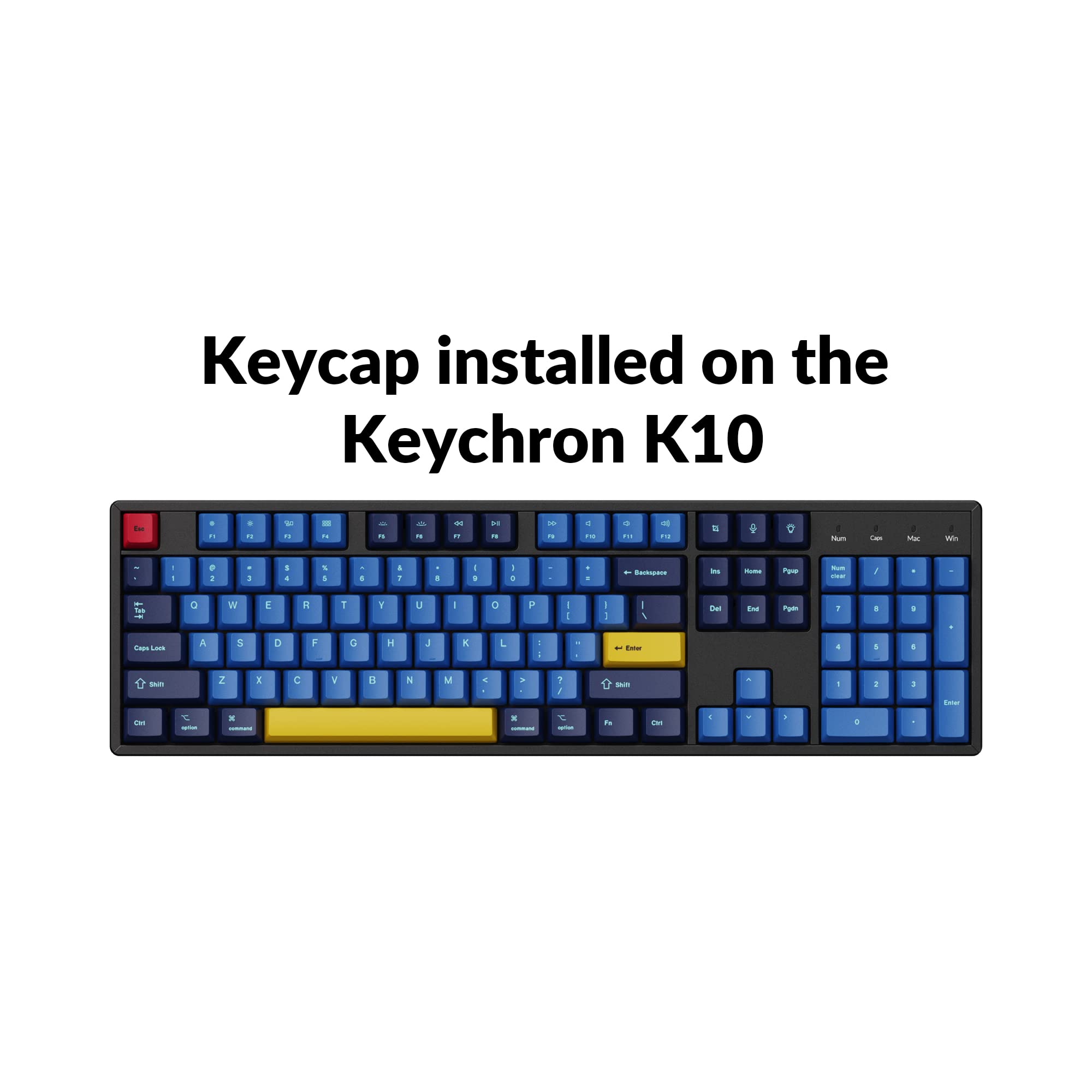 Amazon | Keychron OEM Dye-Sub PBT フルセット キーキャップセット