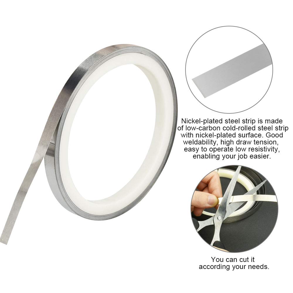 DECARETA Nickel Strip,Battery Nickel Strip,Nickel Plated Strip for