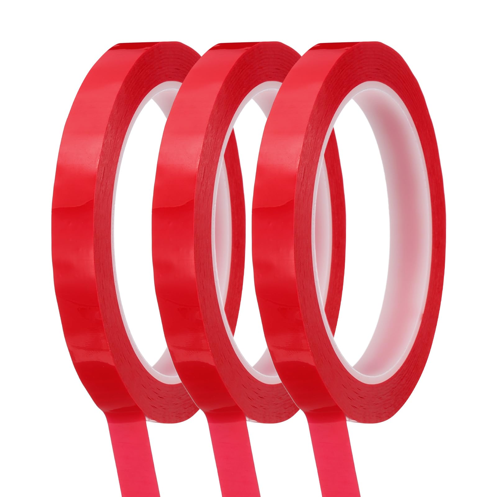 MECCANIXITY Whiteboard Tape 1/2" / 12mm Self Adhesive Graphic Chart Line Tape 72 Yard Grid Marking Stickers for Pinstripe Dry Erase Board Scrapbooking