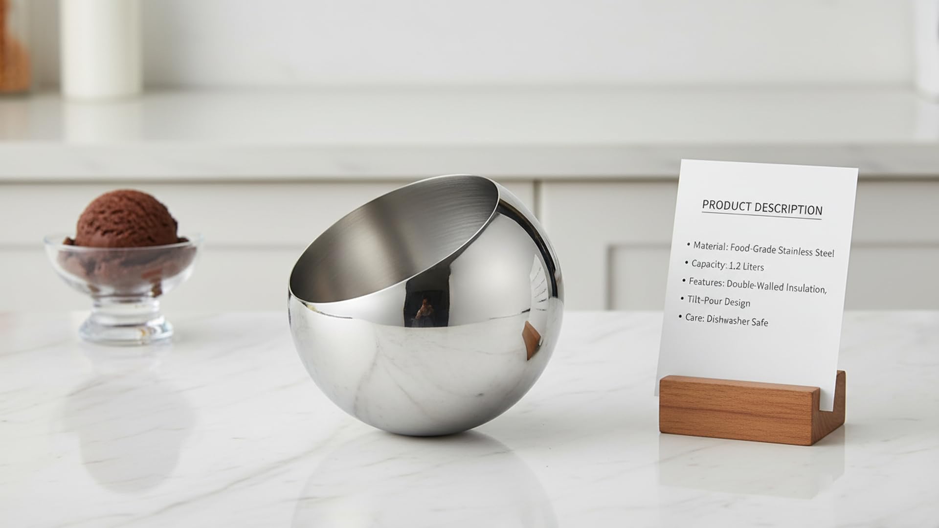 DARKFISH Stainless Steel Seasoning Bowl Oblique Condiment Hot Pot Restaurant Buffet Sugar Bowl Spicy Sauce Pot for Serving Sugar Pepper Salt Spice Kitchen Container 1