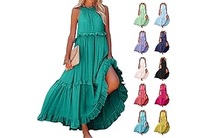 Elegant African Wedding Flowy Dress