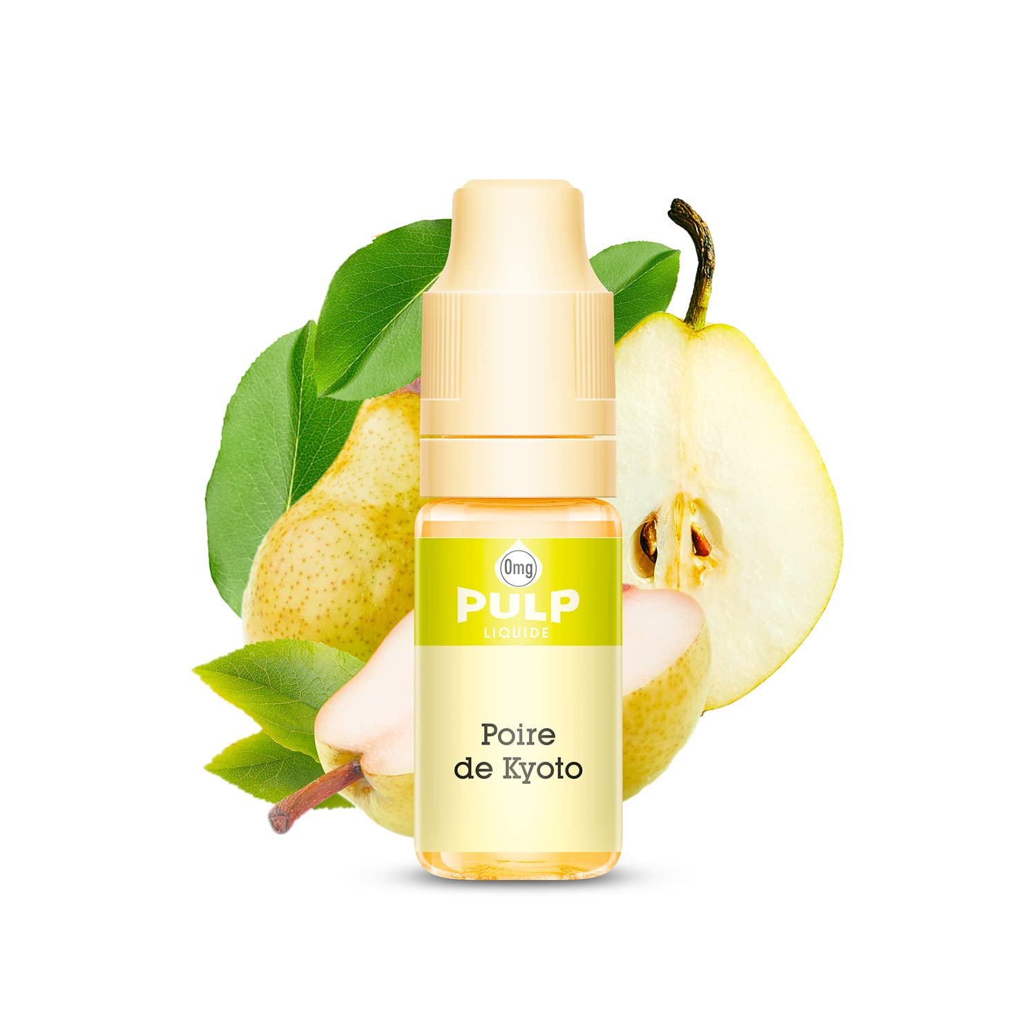 E-Liquide Cigarette Electronique PULP PAR 5 - Poire de Kyoto - Got : Poire   Sans Nicotine  70 PG/30 VG - Pack de 5 fioles = 50 ml - Fabriqu en  France : Amazon.fr: High-Tech