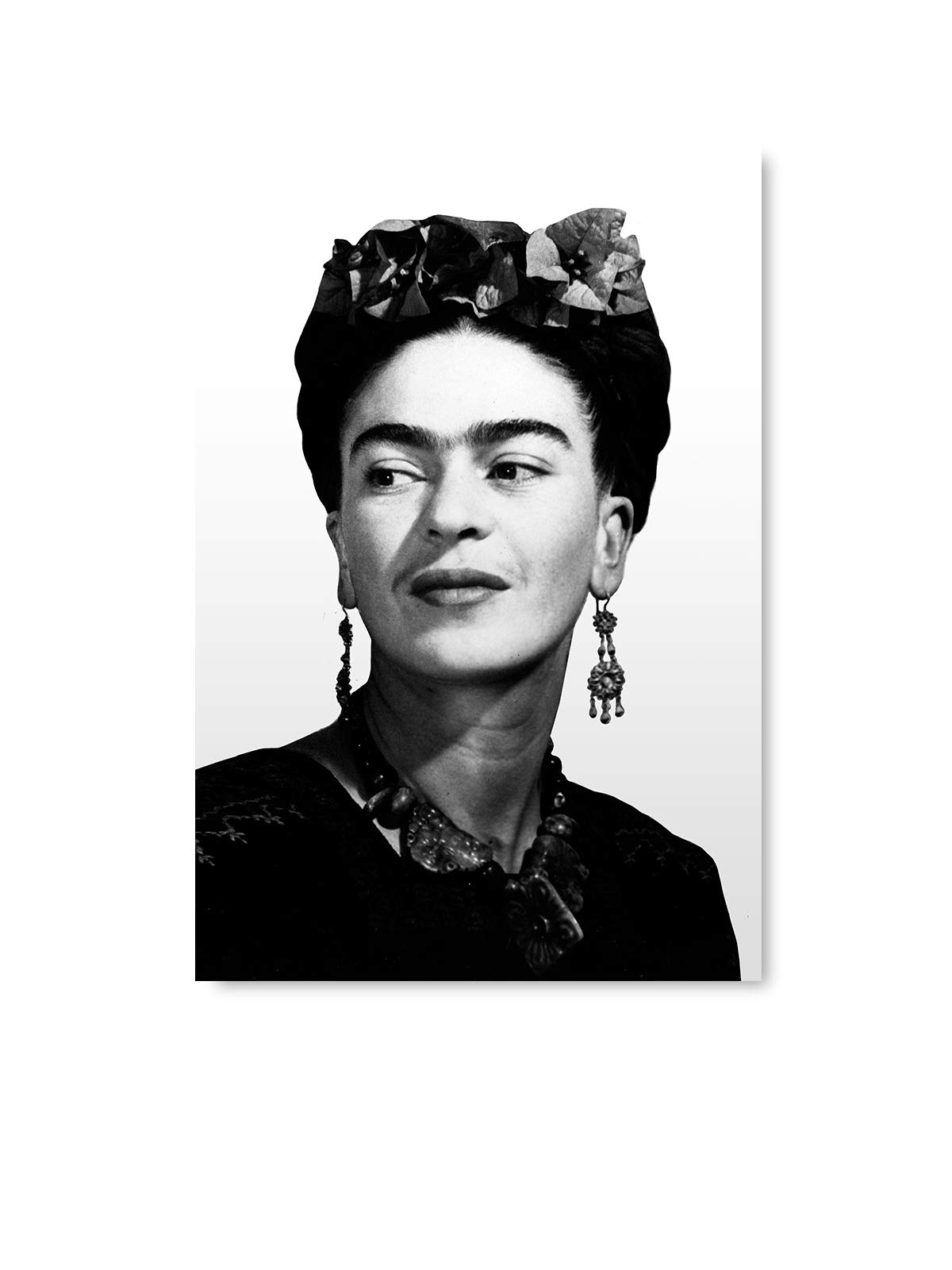 Frida Kahlo Photograph Black And White