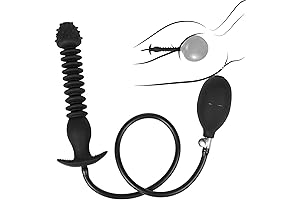 Silicone Inflatable Oversized Anal Plug