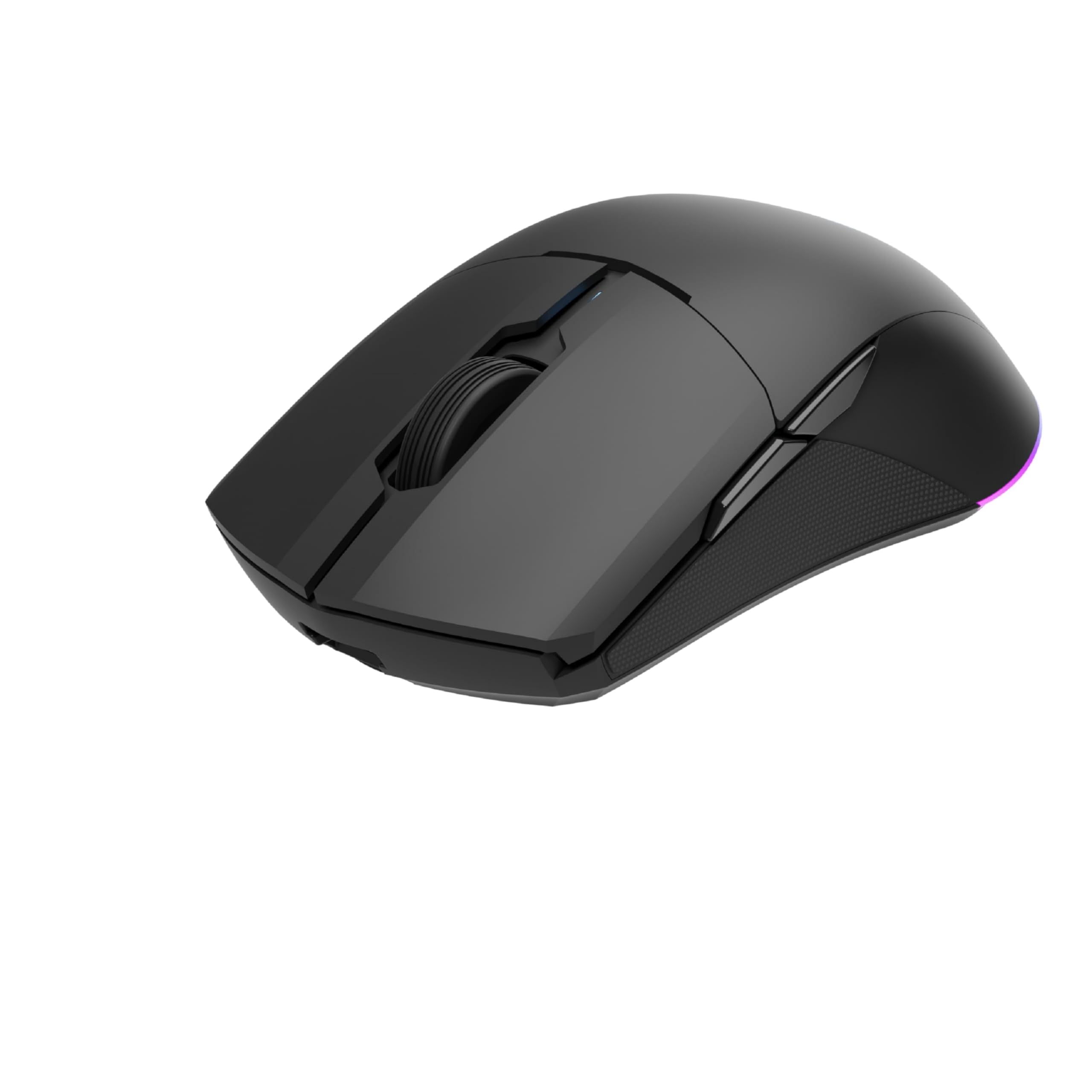 NEWSKILL Chiron Pro Wireless ratón Gaming RGB inalámbrico ambidiestro 16000DPI 8 Botones Sensor PAW3335 Negro