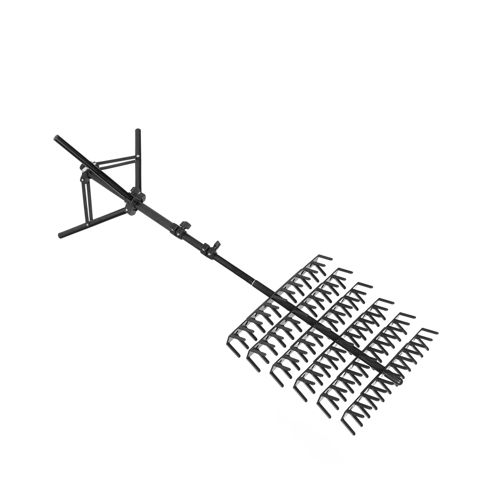 Mikinona Stable Hair Separator Stand Hair Braiding Tools Essential Dreadlock Braiding Rack Extendable Design