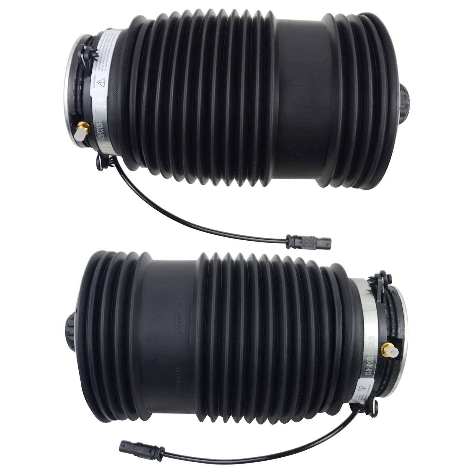 Bisenya 2 borse a molla a sospensione pneumatica posteriori sinistra + destra Compatibile con CLS C257 Classe E W213 GLC X253 2015/06-2022/12 2133200225 2133200125