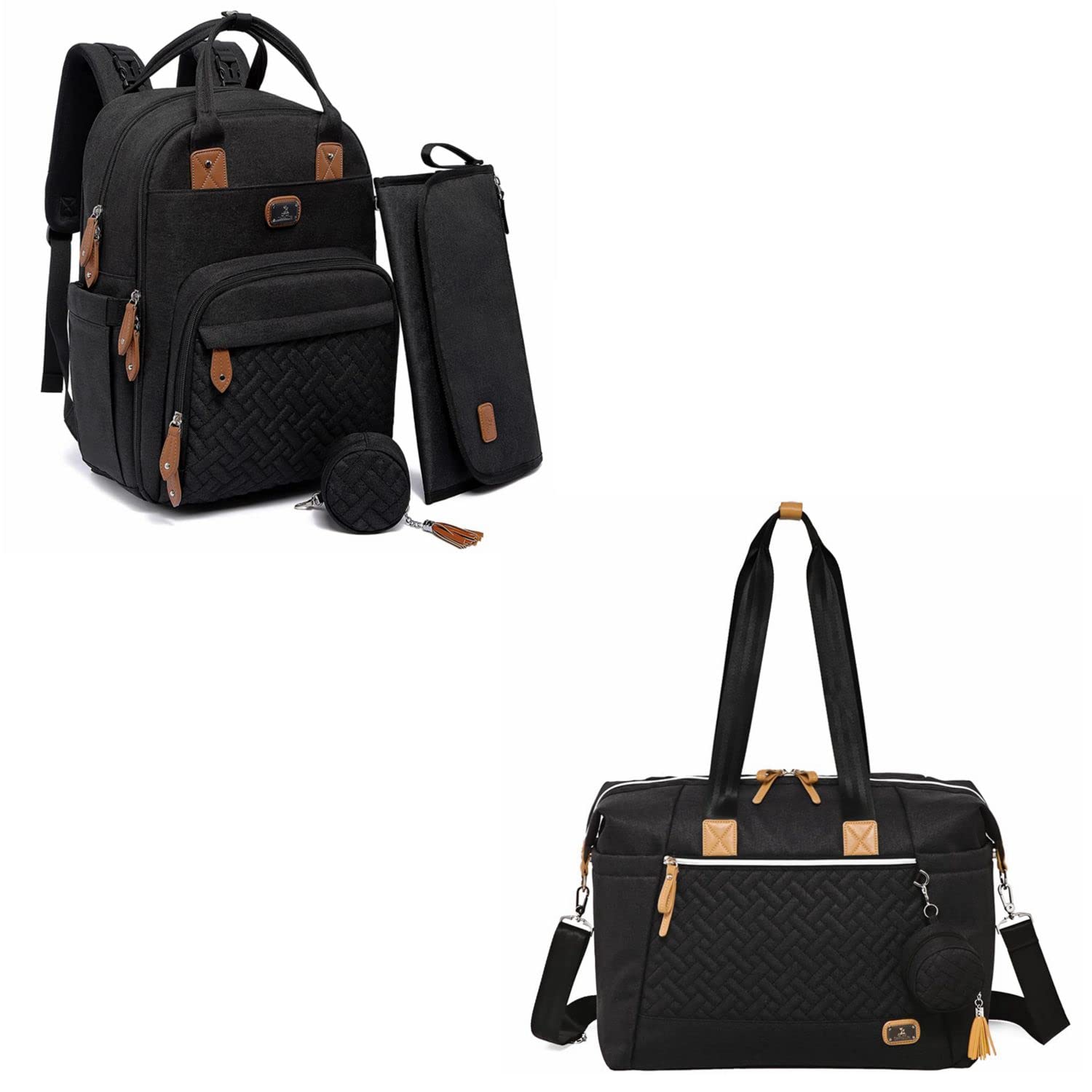 Diaper Bag Backpack, Diaper Bag Tote, Large Unisex Baby
