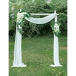 Wedding Arch Flowers, Artificial Flowers for Decoration, Large Flower Swag for Boho Styles Wedding Ceremony Floral Decor - Pack of 2 - Image 2