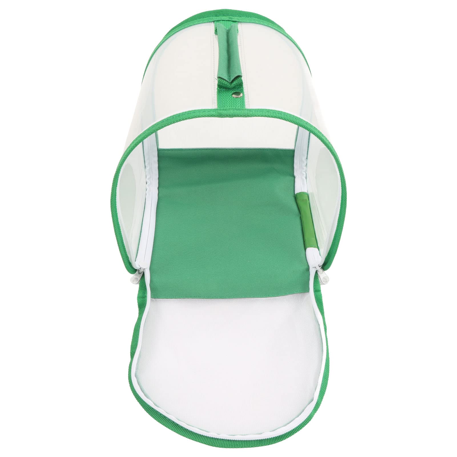 Hábitat de Mariposas Transparente Jaula Insectos Plegable con Asa Portátil para Observación Crianza Interior Exterior Fácil Transporte